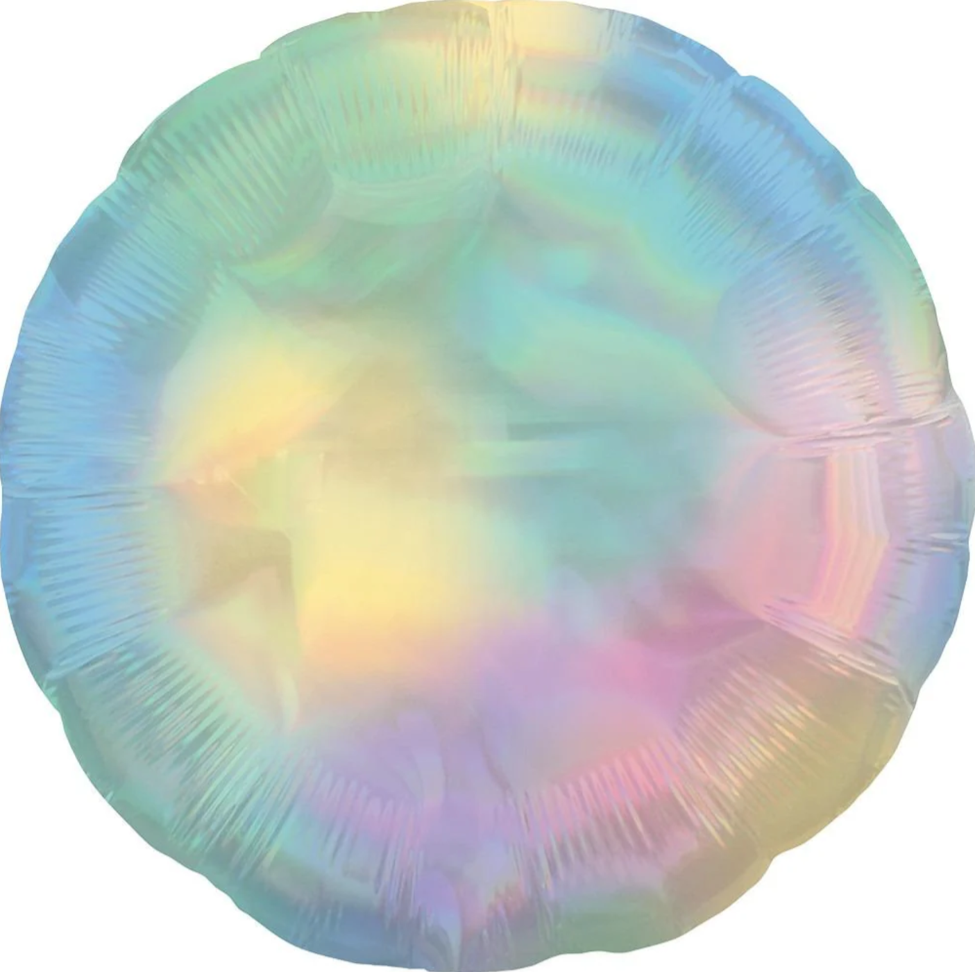 Iridescent Pastel Rainbow Holographic Foil Balloon