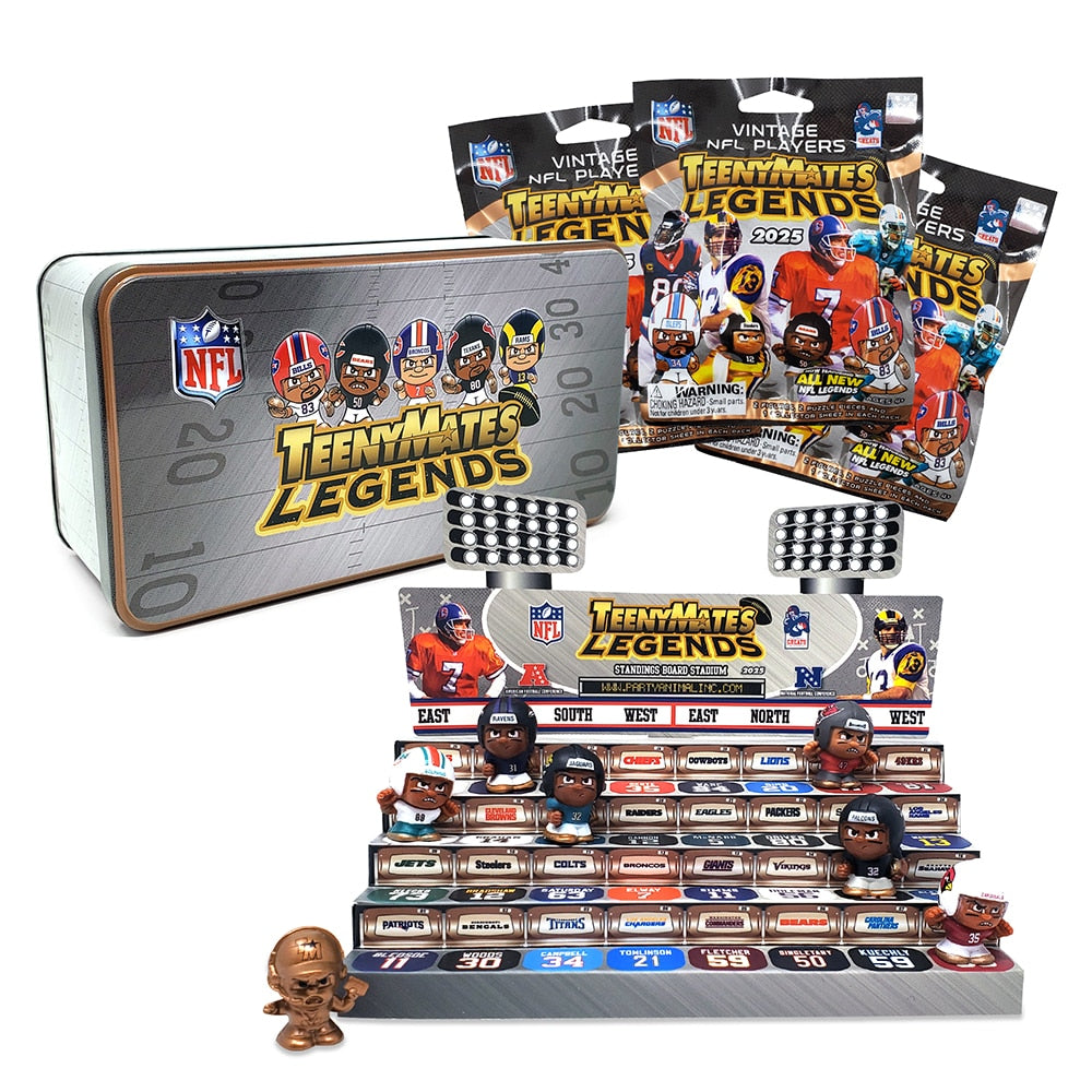 TeenyMates Legends NFL Collector Tin 2024