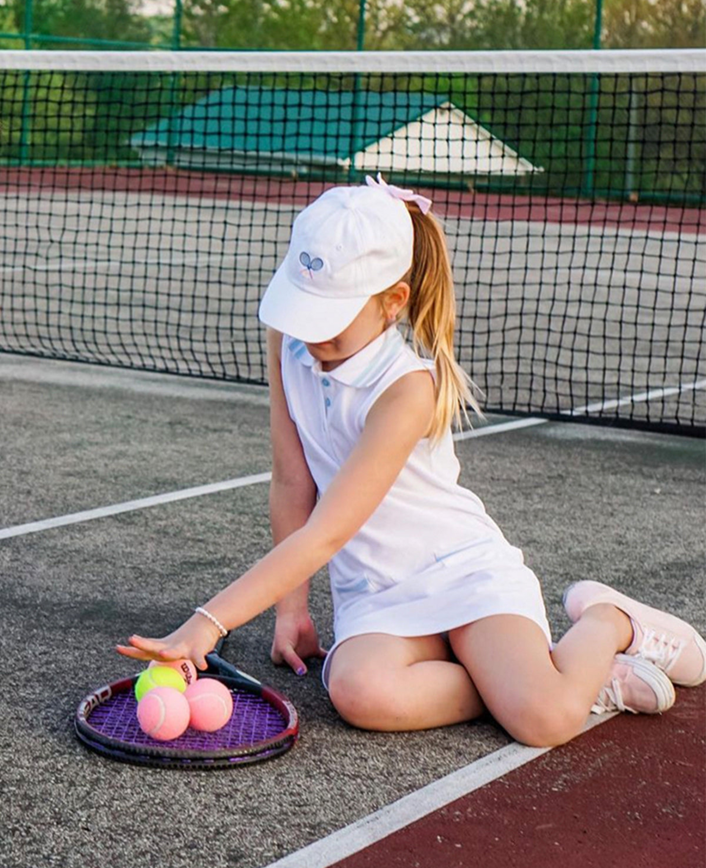 Tennis Bow Baseball Hat