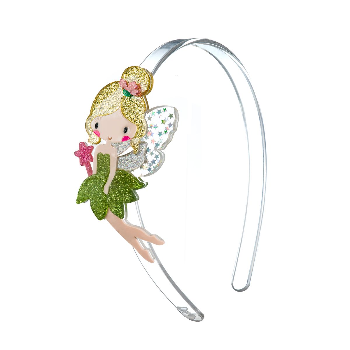 Cute Doll Tinkerbell Fairy Glitter Headband