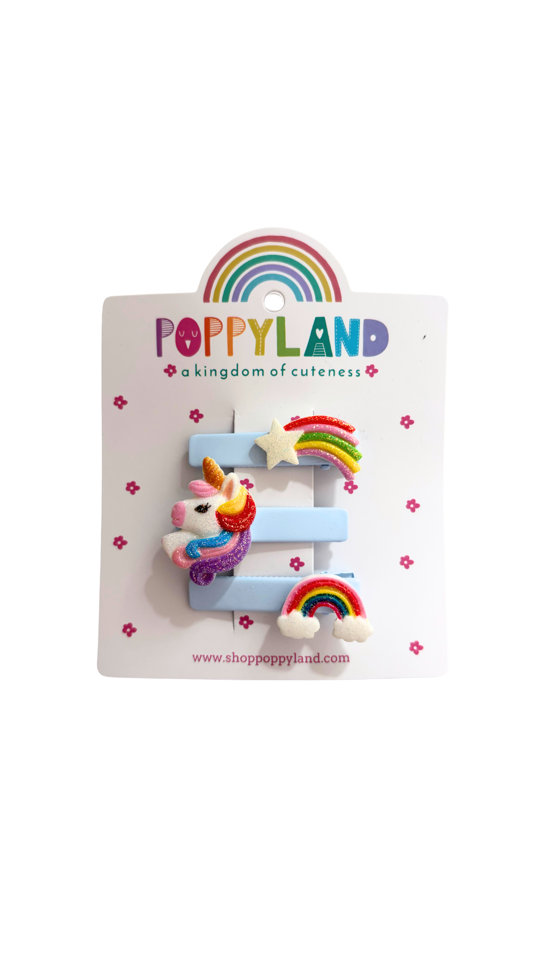 Unicorn Rainbow Hair Pins