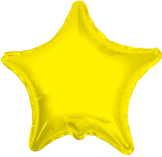 Yellow Standard Foil Balloon