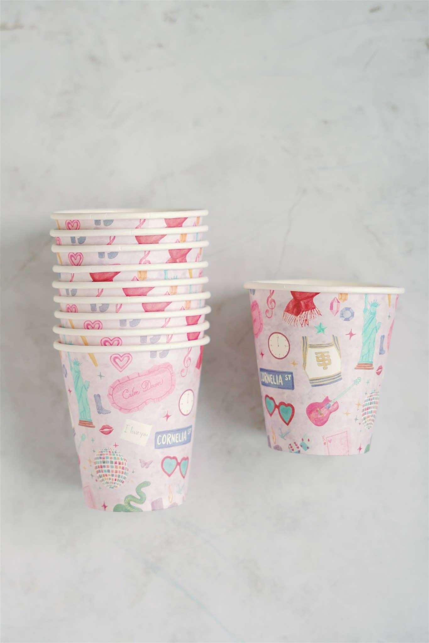 Taylor Swift Paper Cup Pack