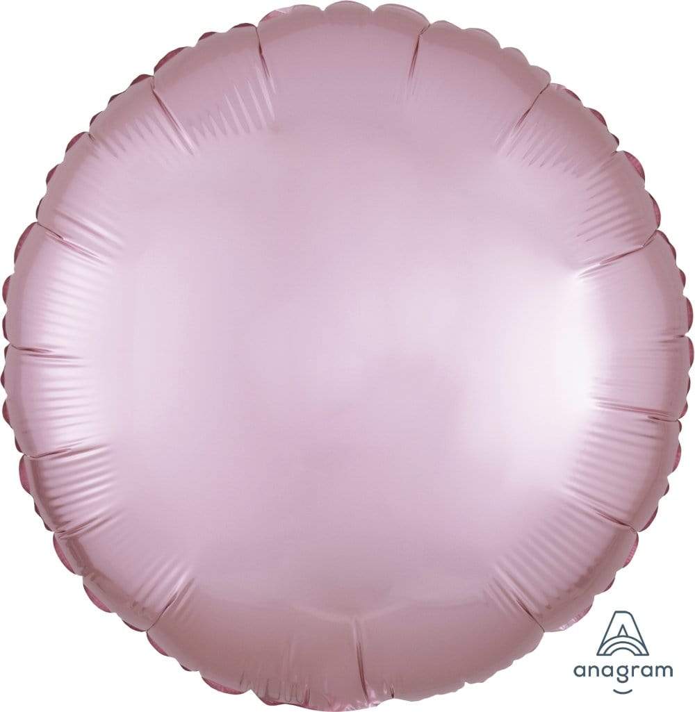 Satin Luxe Pastel Pink Foil Balloon