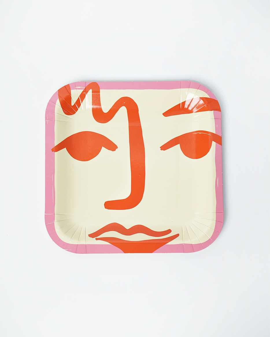 Art Party Dessert Plates