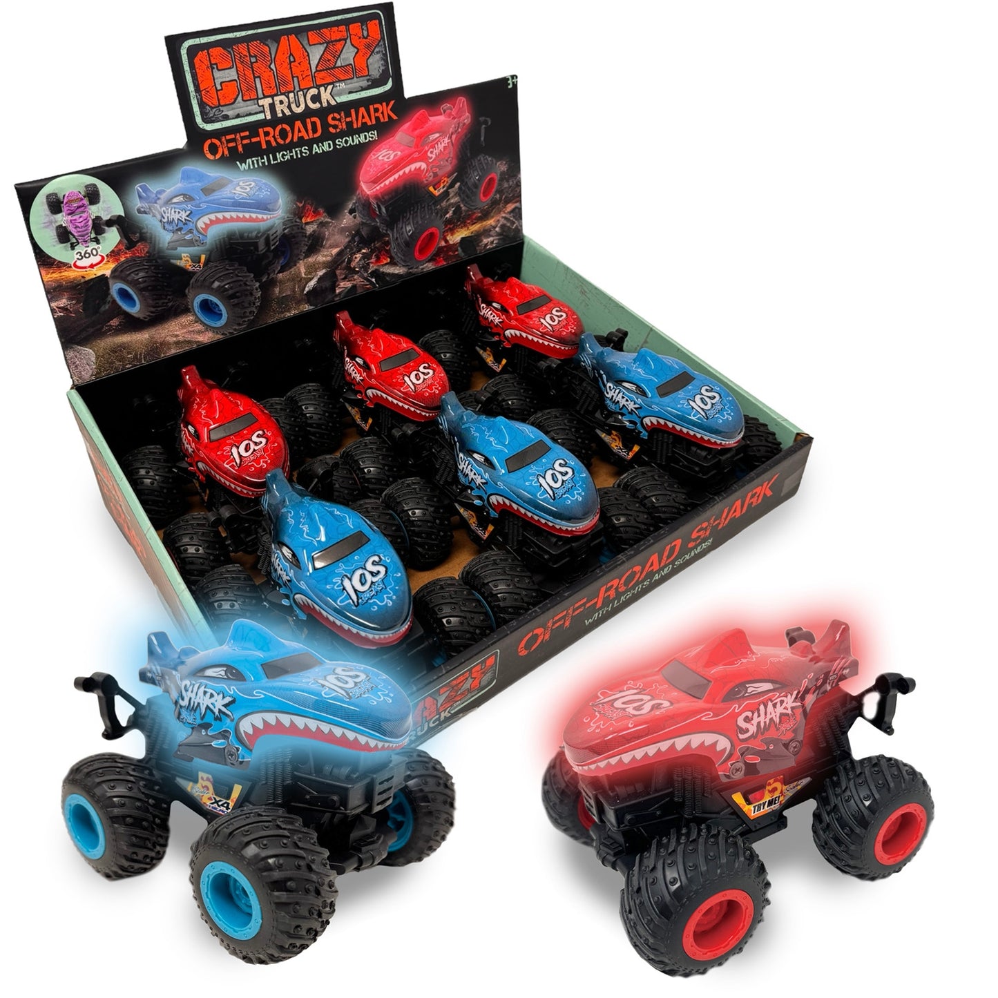 Off-Road Shark Crazy Truck