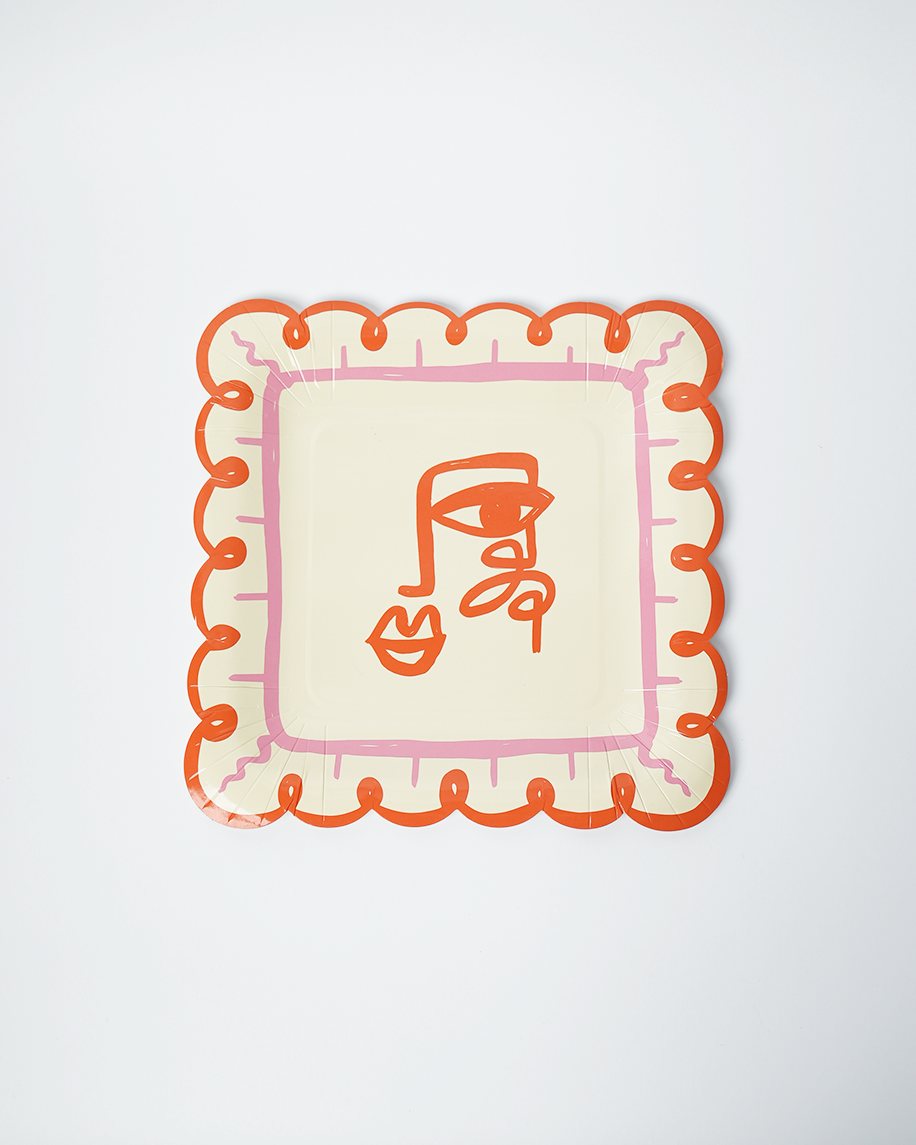 Art Party Dinner Plates