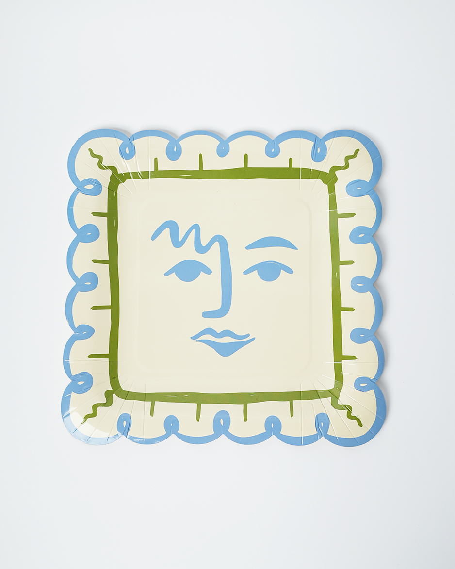 Art Party Dinner Plates