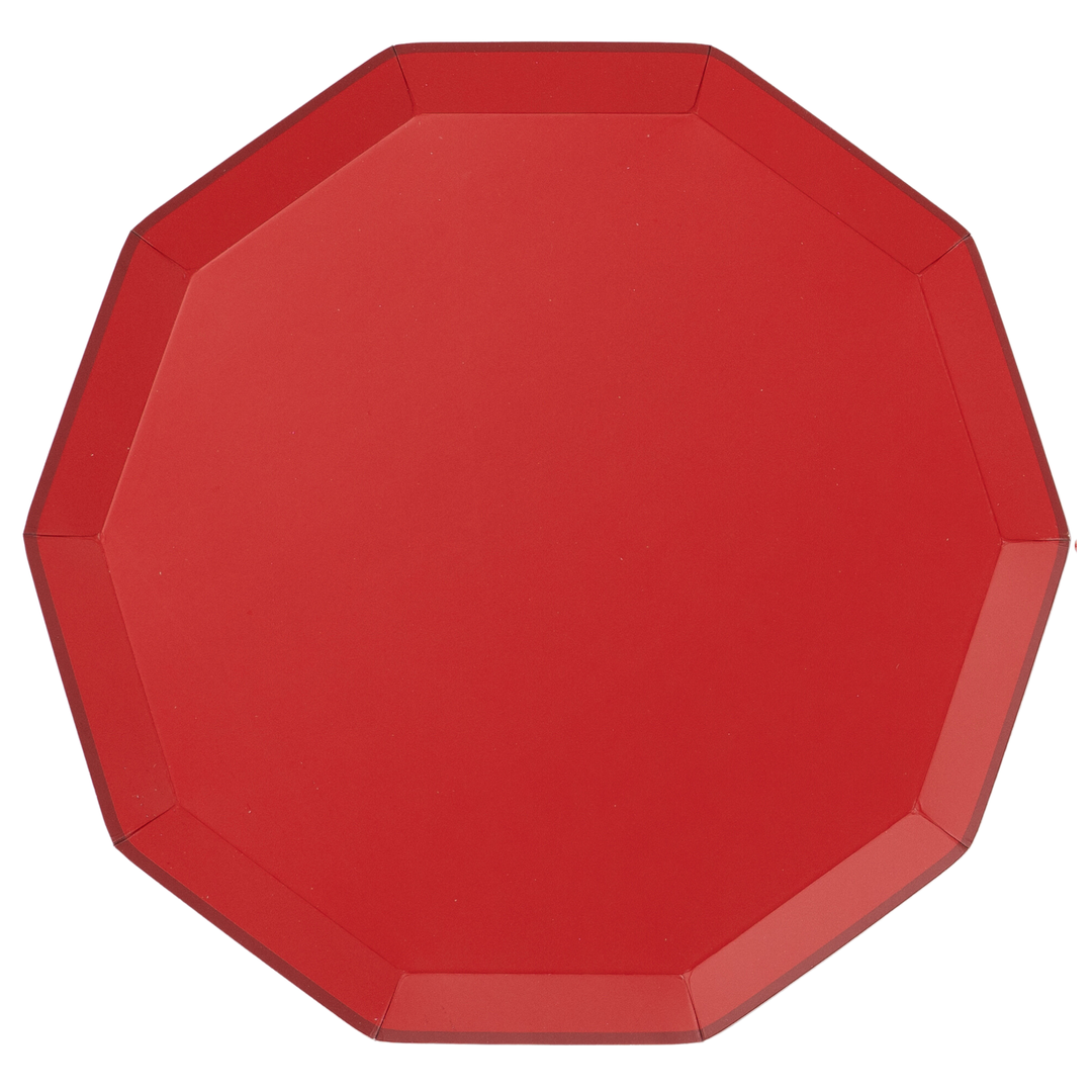 Cherry Red Premium Dinner Plate