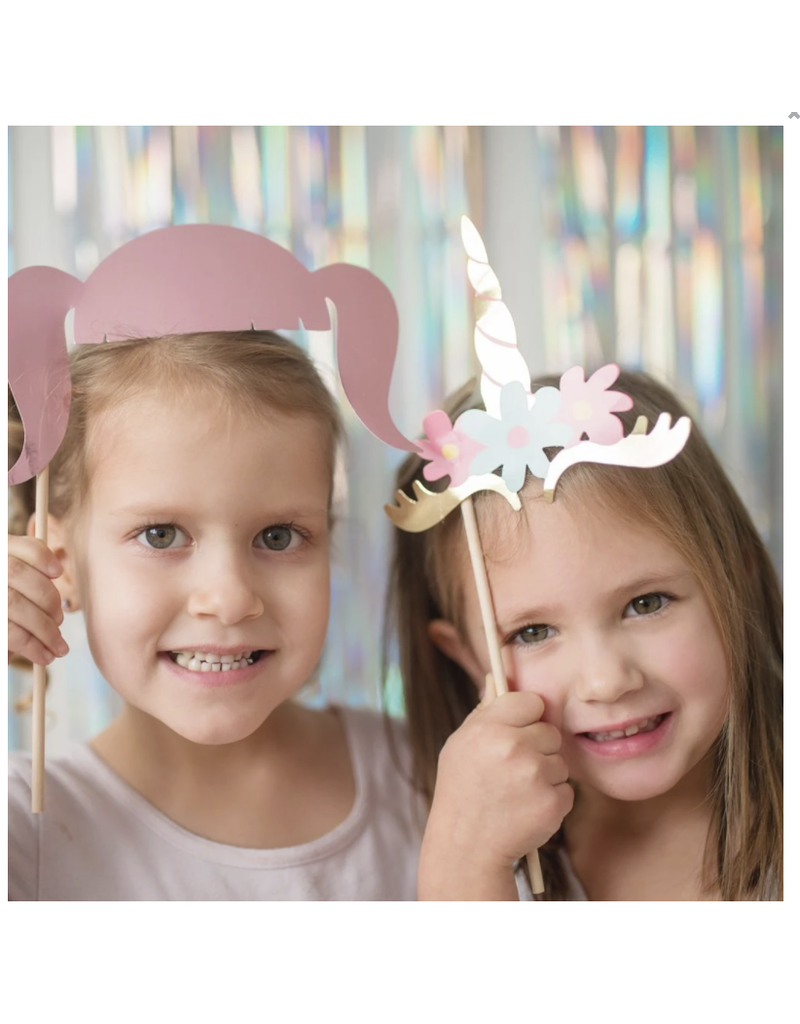 Unicorn Party Photo Booth Prop Kit