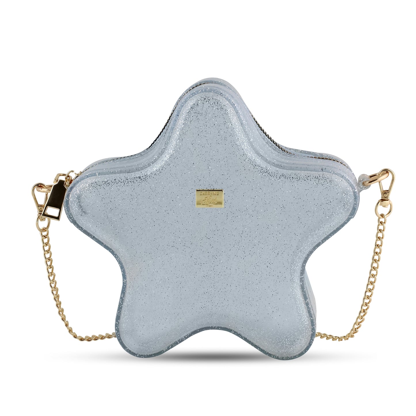 Taylor Kids Sparkle Jelly Purse: Silver
