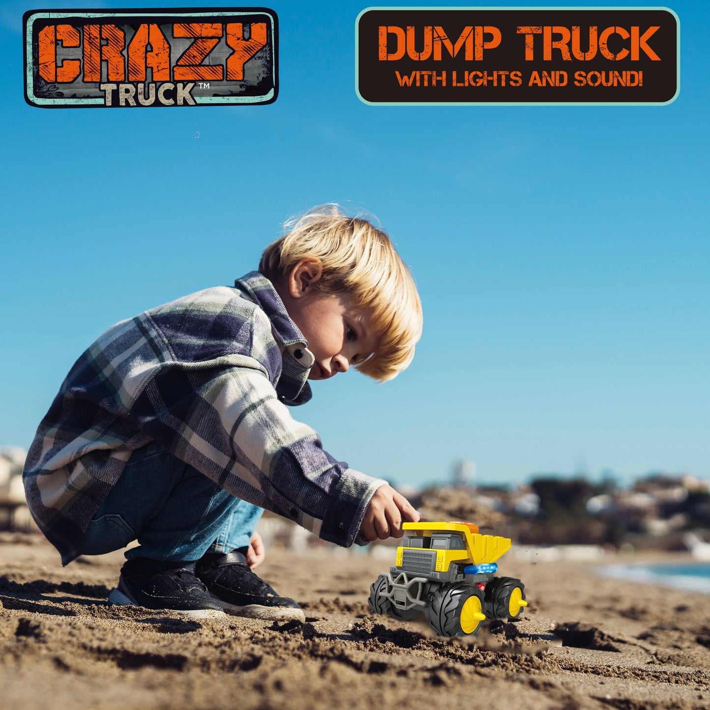 Big Dump Truck with Lights & Sounds