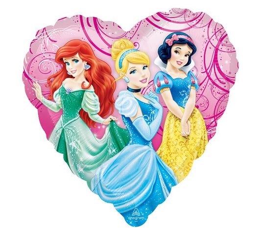 Disney Princess Heart Shaped Foil Balloon