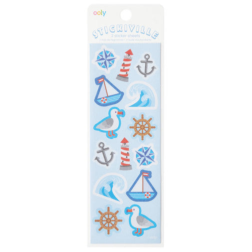 Stickiville Nautical Stickers