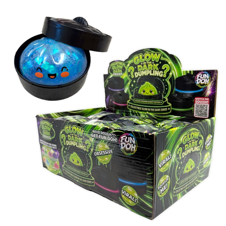 Glow-in-The-Dark Mystery Dumpling Squishy Toy