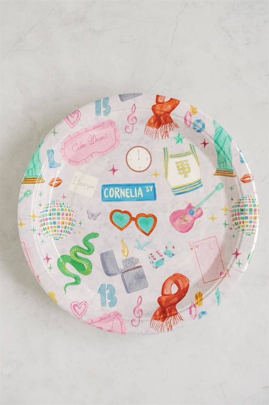 Taylor Swift Paper Plate Pack