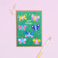 Party Butterflies Birthday Card