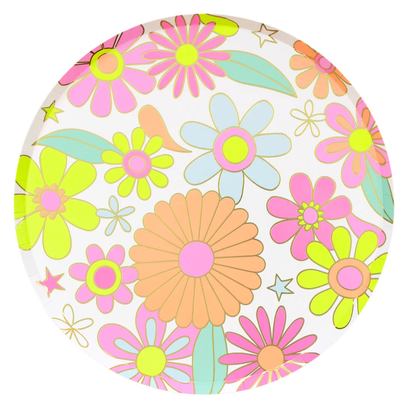 Flower Power Dinner Plates