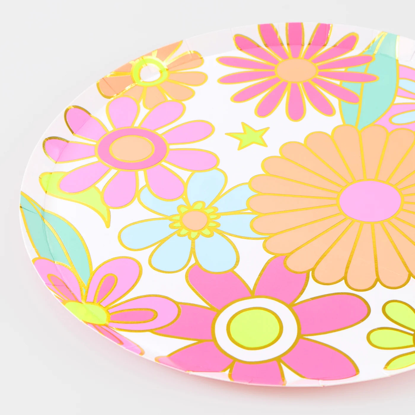 Flower Power Side Plates