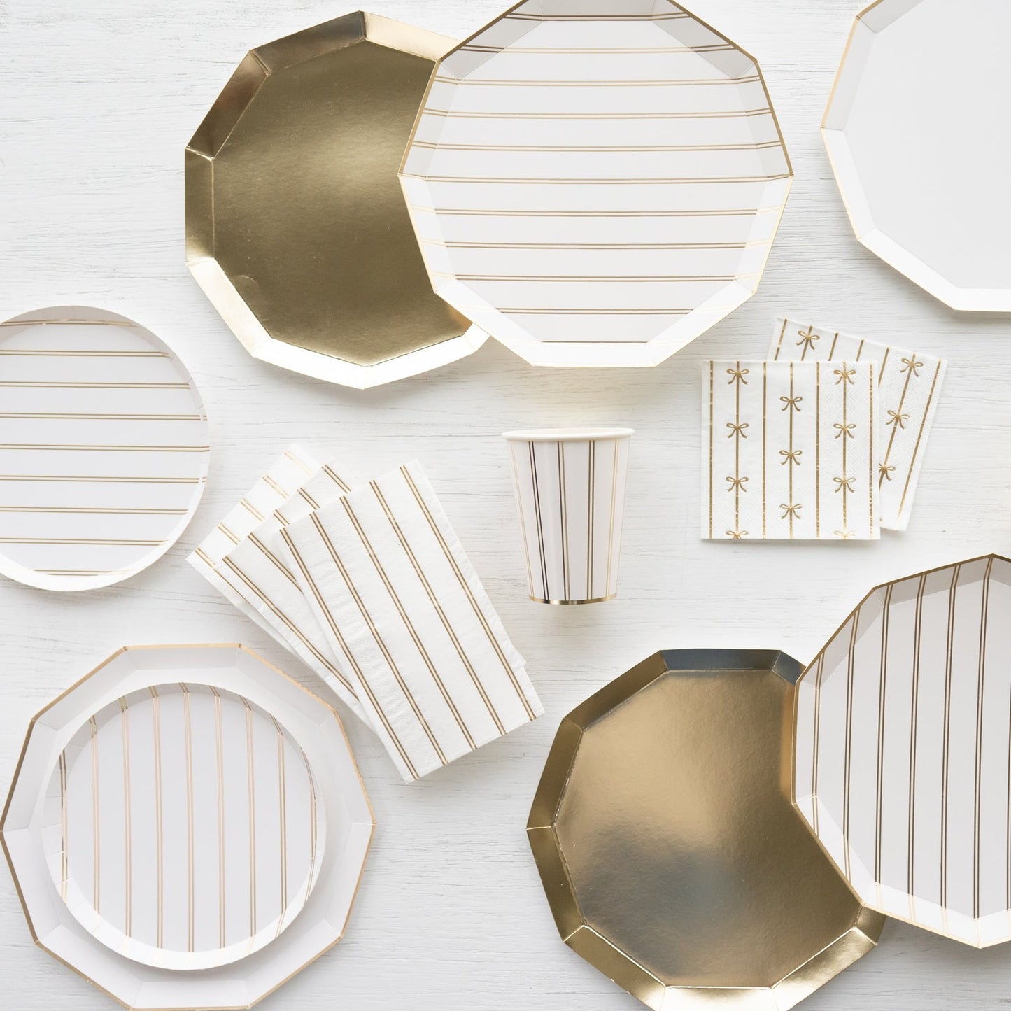 Gold Premium Dinner Plates