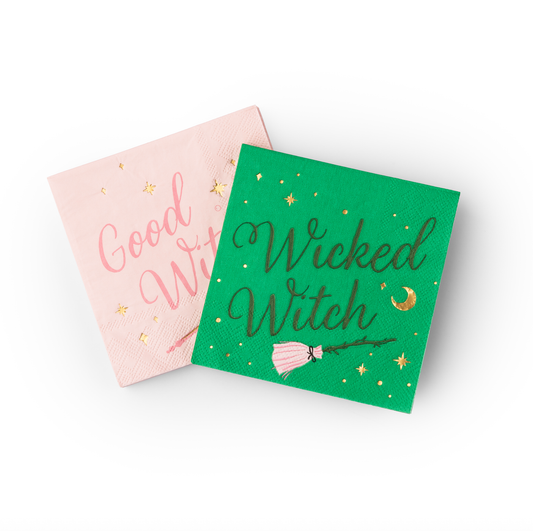 Good & Wicked Witch Cocktail Napkins