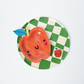 Little Chef Checkered Paper Plates