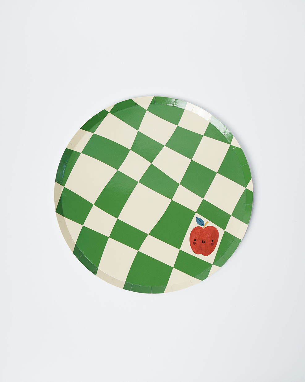 Little Chef Checkered Paper Plates