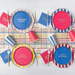 Palisades Blue Signature Happy Birthday Cocktail Napkins