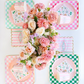 HARRY POTTER X BONJOUR FÊTE HONEYDUKES LARGE PINK STRIPE NAPKINS