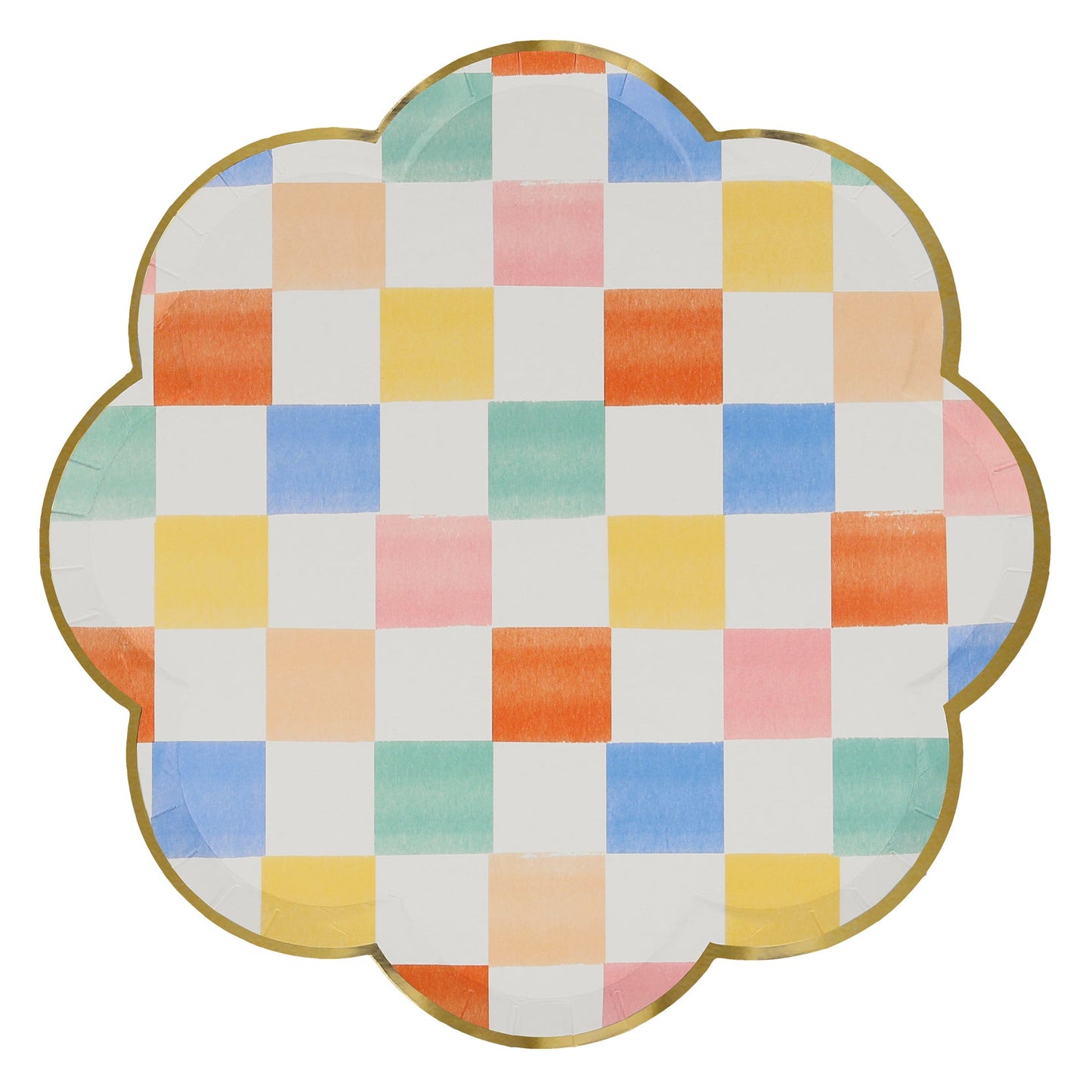 Colorful Pattern Dinner Plates