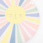 Rainbow Sun Plates