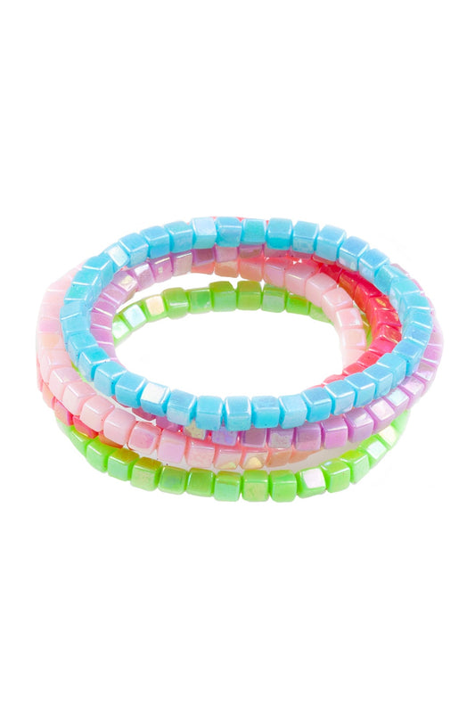 Tints Tones Rainbow Bracelet Set