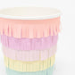 Rainbow Fringe Cups