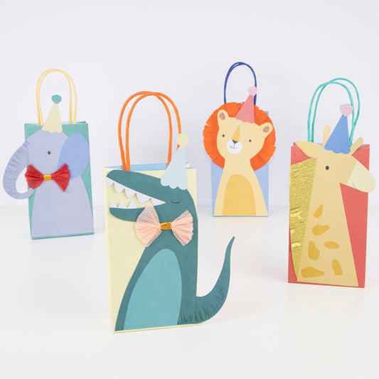 Animal Parade Party Favor Bags