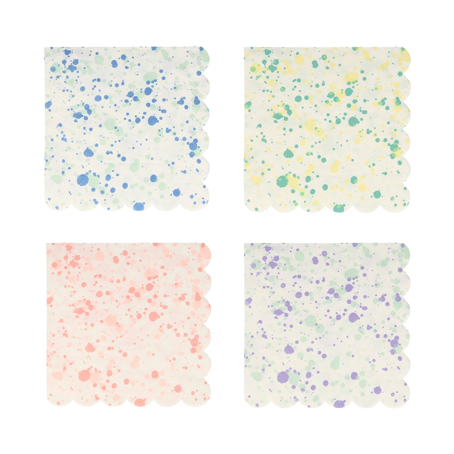 Rainbow Speckled Small Napkins