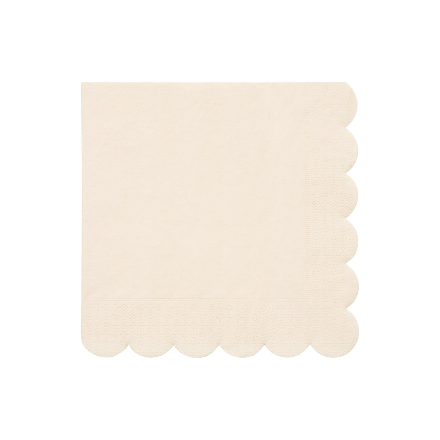 Cream Large Napkins