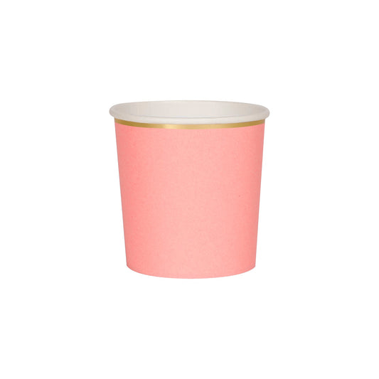 Coral Small Tumbler Cups