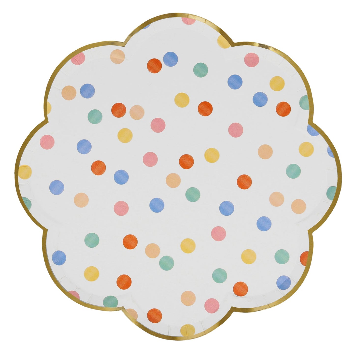 Colorful Pattern Dinner Plates