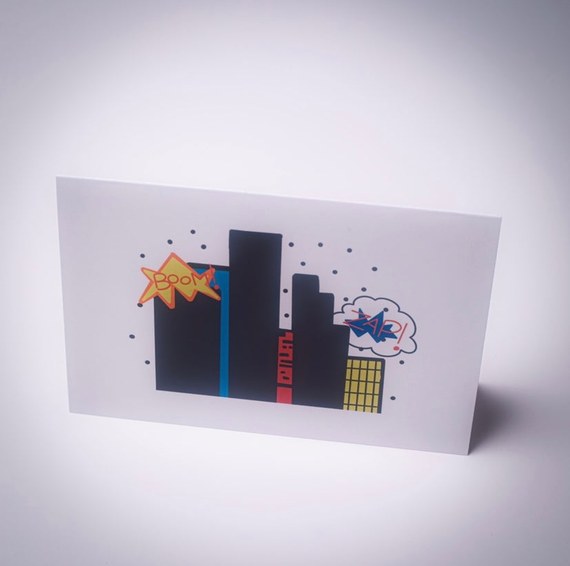 Superhero Birthday Card