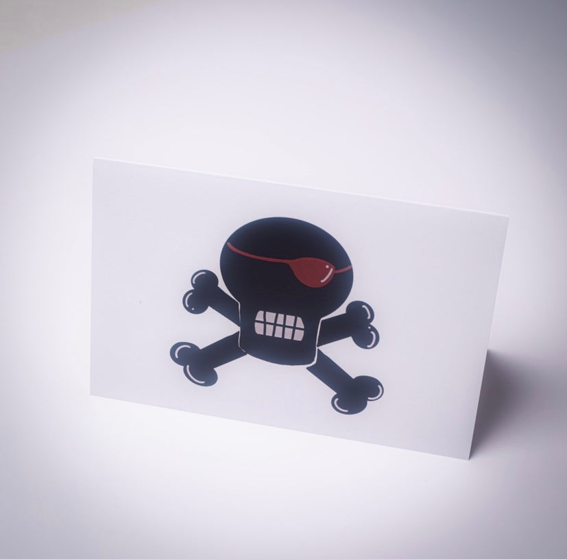 Pirate Birthday Card