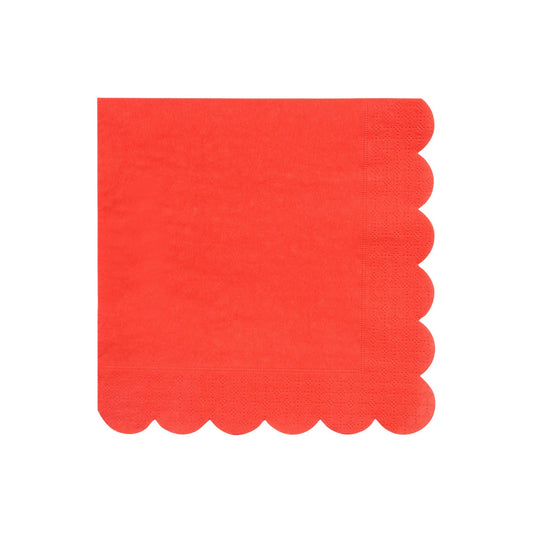 Red Small Napkins