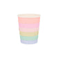 Rainbow Fringe Cups