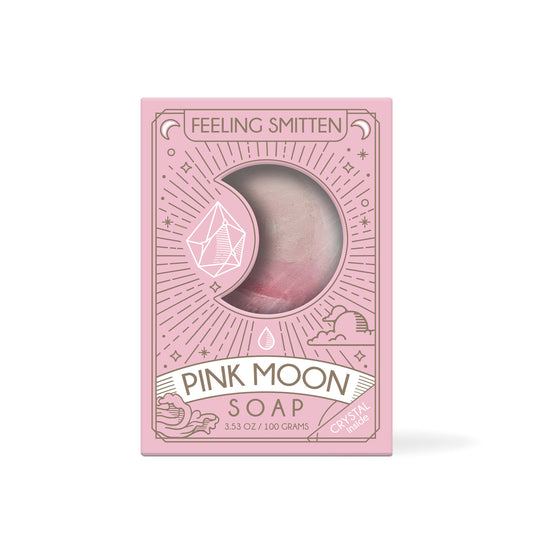 Pink Moon Soap with Rose Quartz