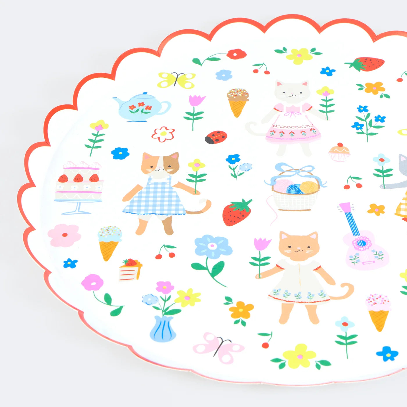 Kitten Club Dinner Plates