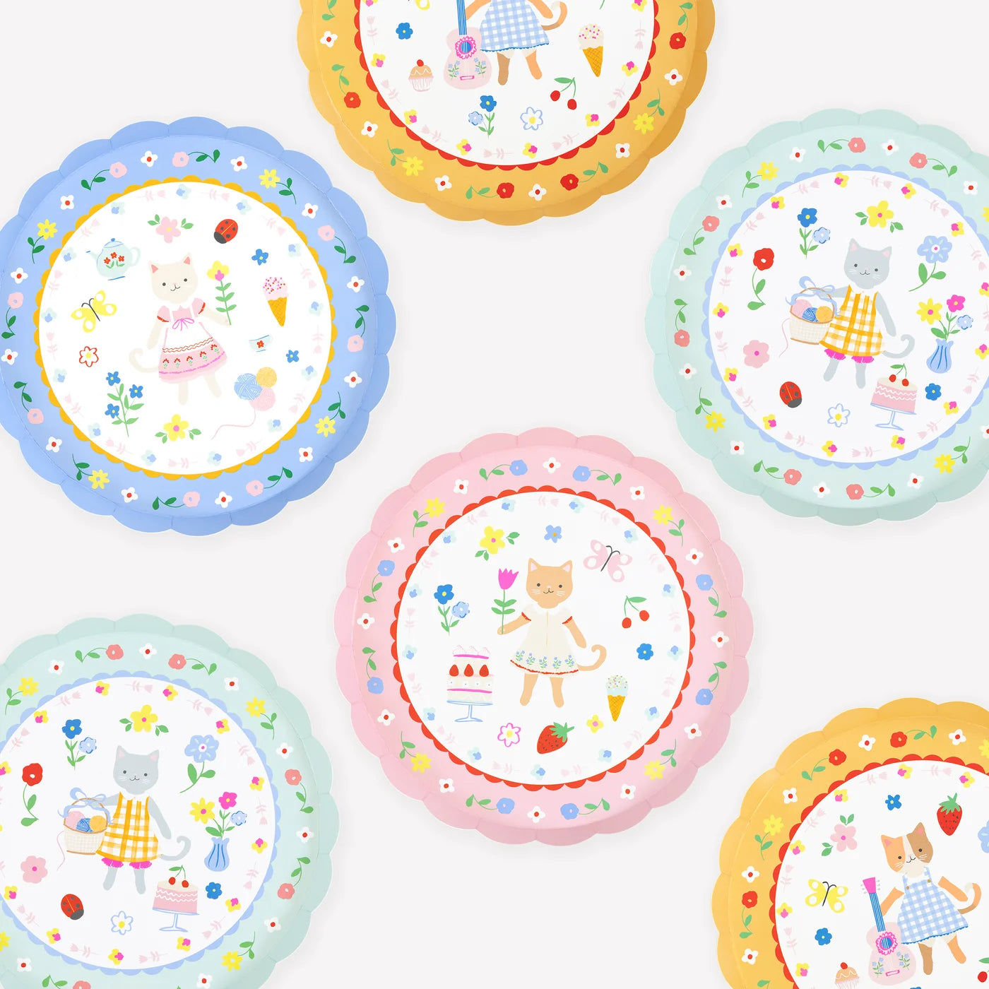 Kitten Club Side Plates