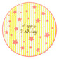 Bright Star Happy Birthday Dinner Plates