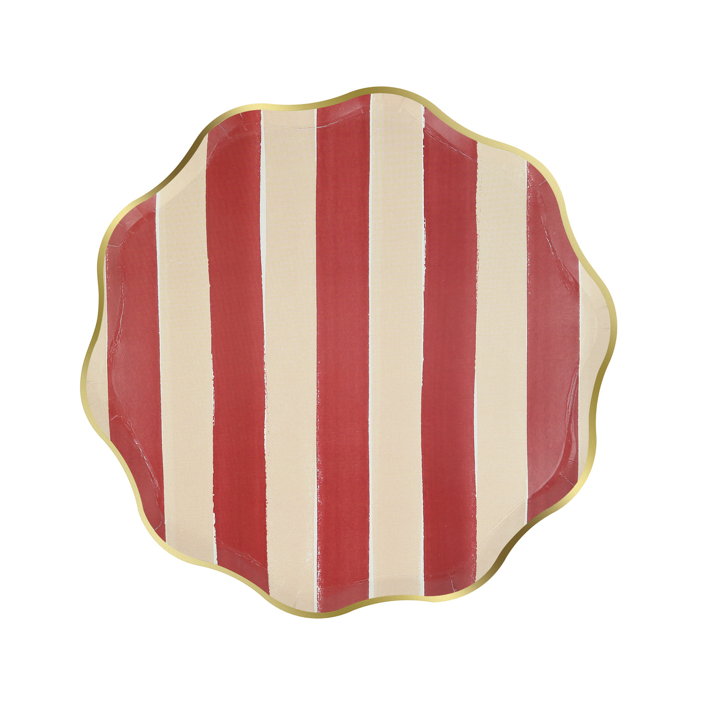 Fall Stripe Side Plates