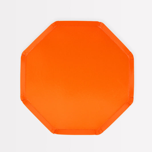 Pumpkin Orange Side Plates