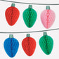 Giant Honeycomb String Light Garland