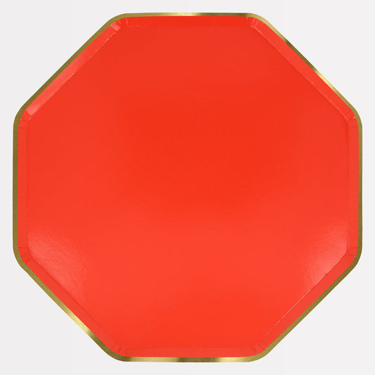 Berry Red Dinner Plates